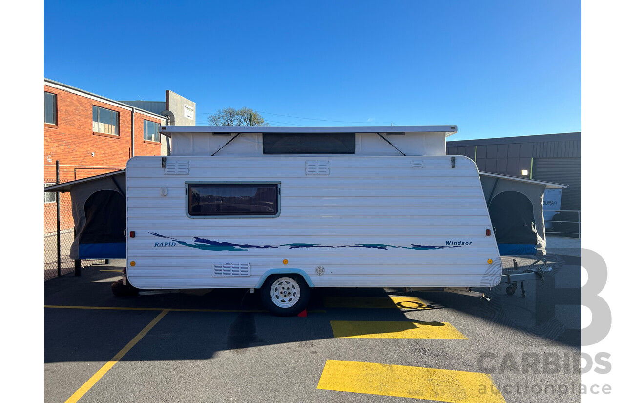 06/2003 Windsor Rapid Pop Top Caravan