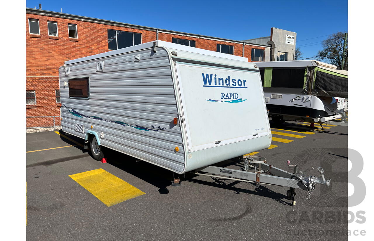 06/2003 Windsor Rapid Pop Top Caravan