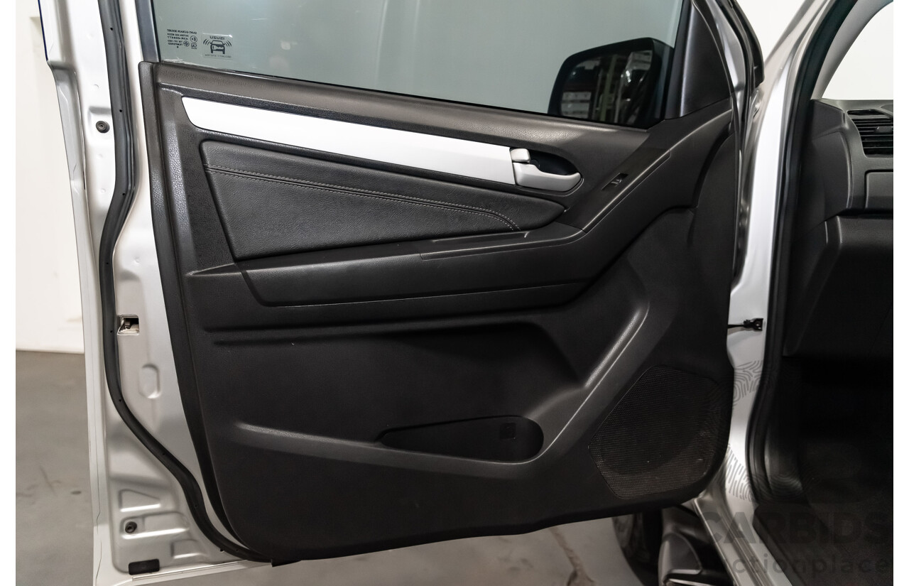 3/2016 Isuzu Mu-X LS-T (4x4) UC 4d Wagon Silver 3.0L Turbo Diesel