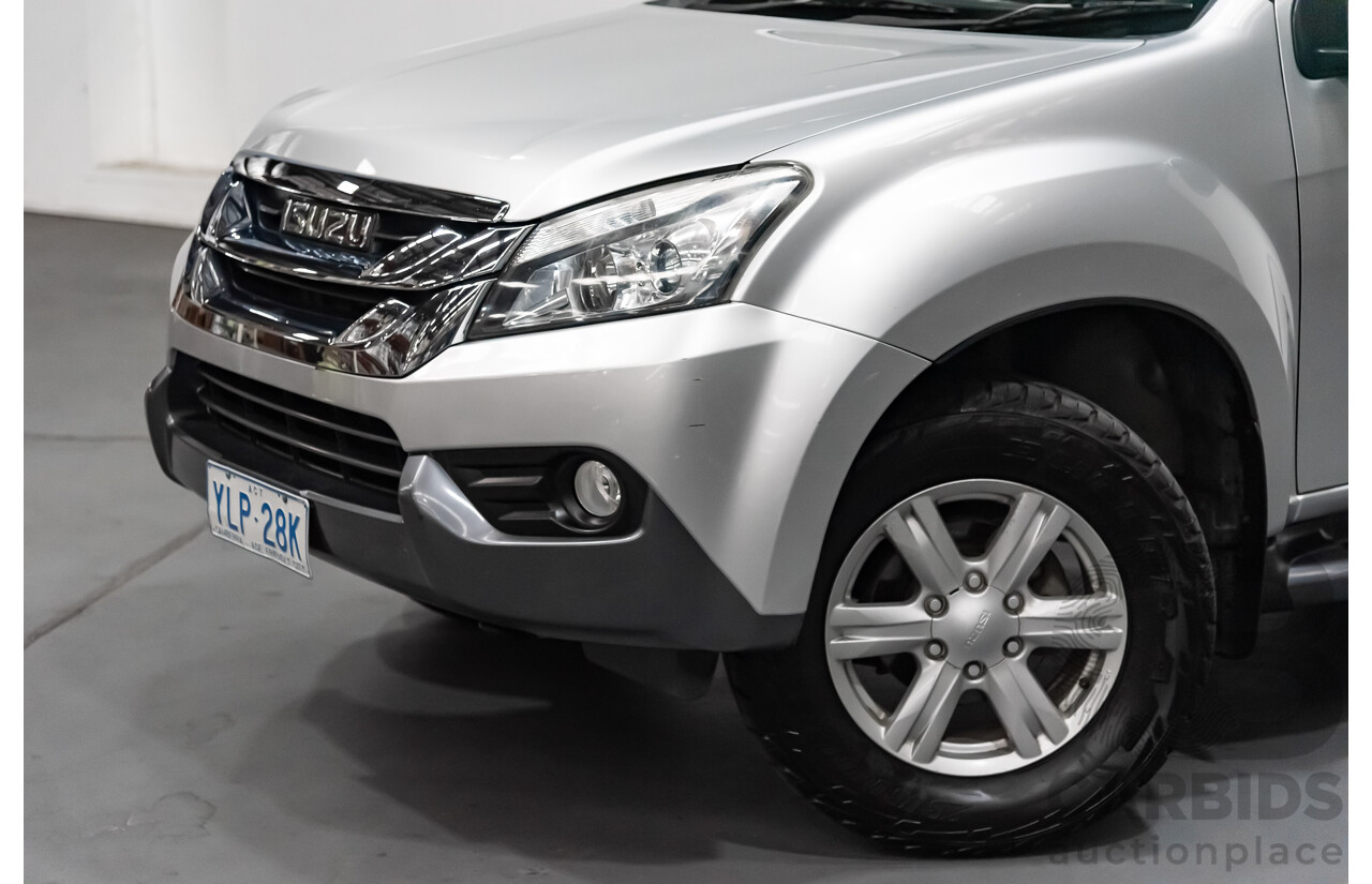 3/2016 Isuzu Mu-X LS-T (4x4) UC 4d Wagon Silver 3.0L Turbo Diesel