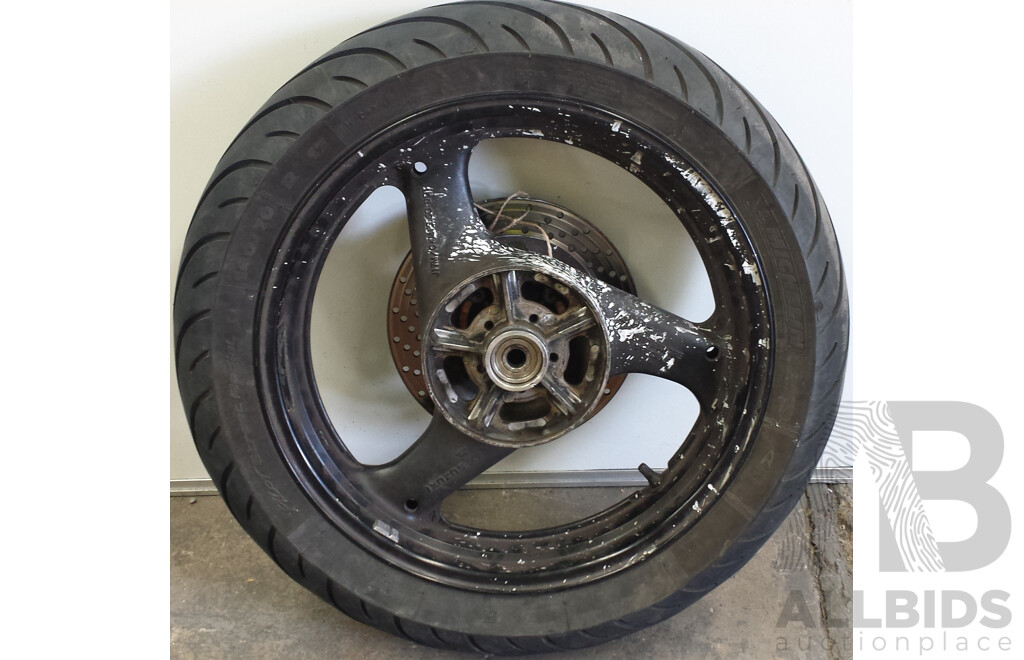 Suzuki GS500 F 17 Inch Motorcycle Rear Wheel with Tyre