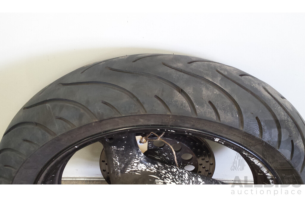 Suzuki GS500 F 17 Inch Motorcycle Rear Wheel with Tyre