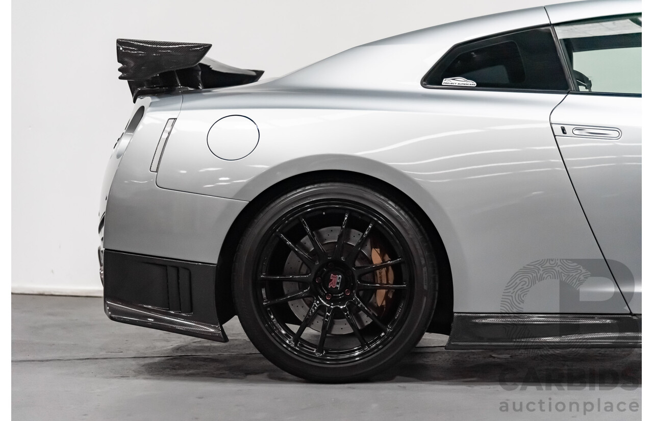 7/2008 Nissan GT-R Premium R35 2d Coupe Kab Super Silver Twin Turbo 3.8L - Import