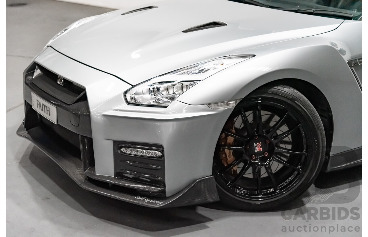 7/2008 Nissan GT-R Premium R35 2d Coupe Kab Super Silver Twin Turbo 3.8L - Import