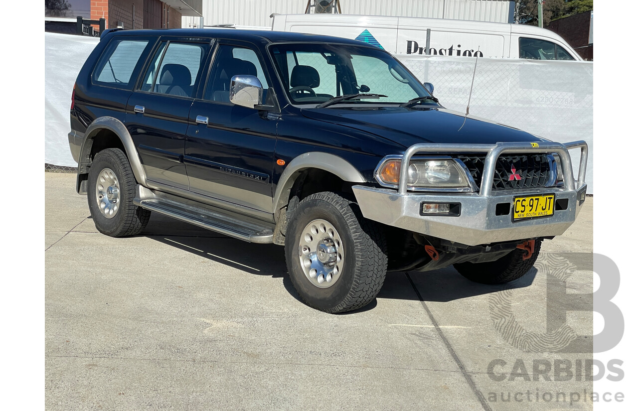 8/2001 Mitsubishi Challenger LS (4x4) PA-MY01 4d Wagon Black 3.0L