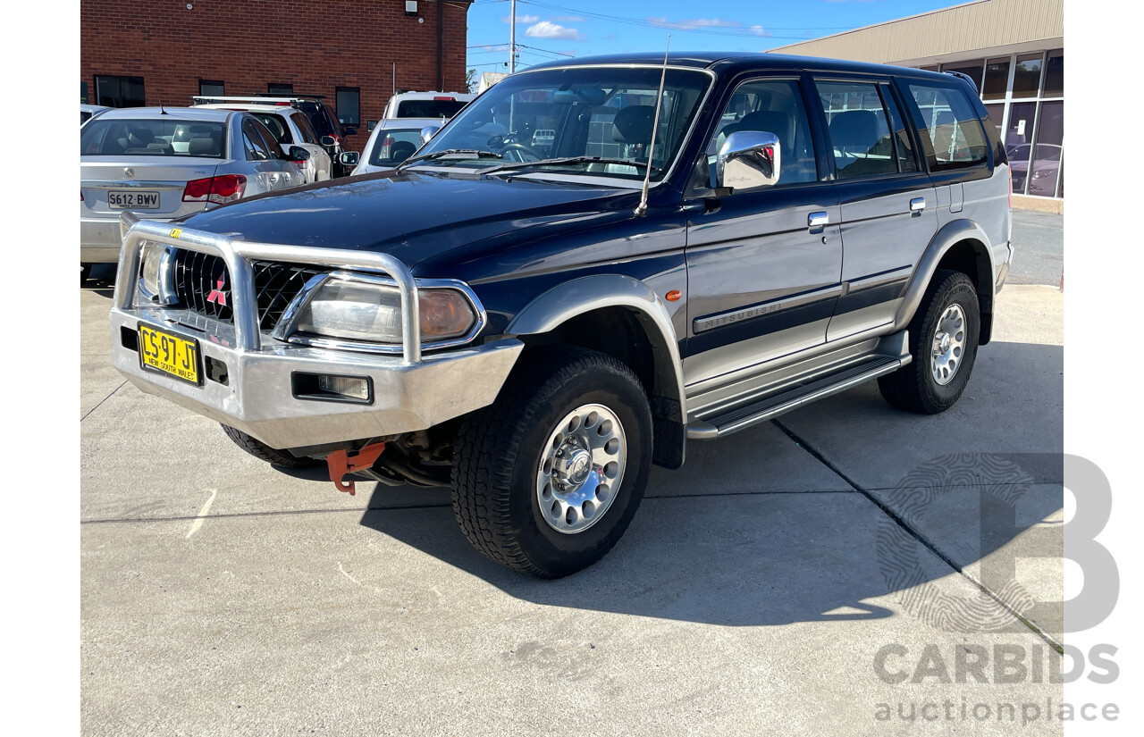 8/2001 Mitsubishi Challenger LS (4x4) PA-MY01 4d Wagon Black 3.0L