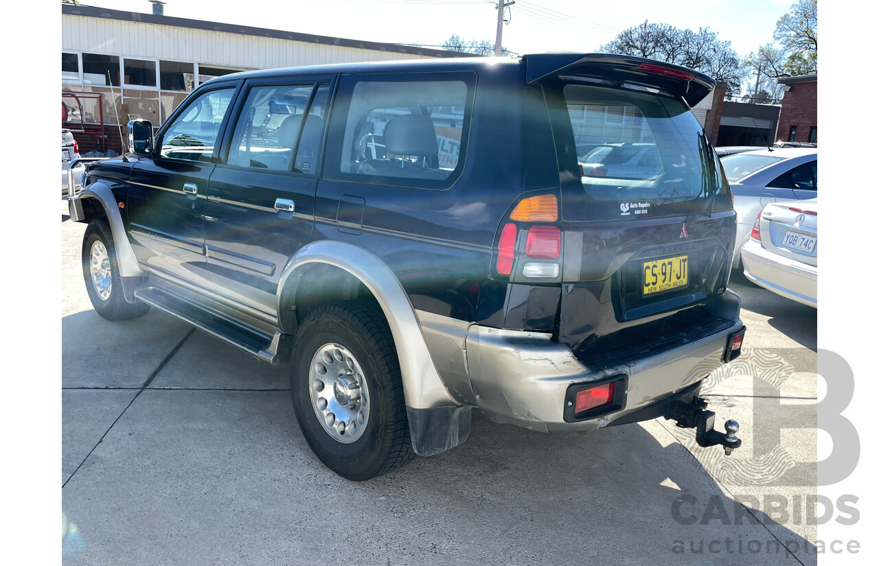 8/2001 Mitsubishi Challenger LS (4x4) PA-MY01 4d Wagon Black 3.0L