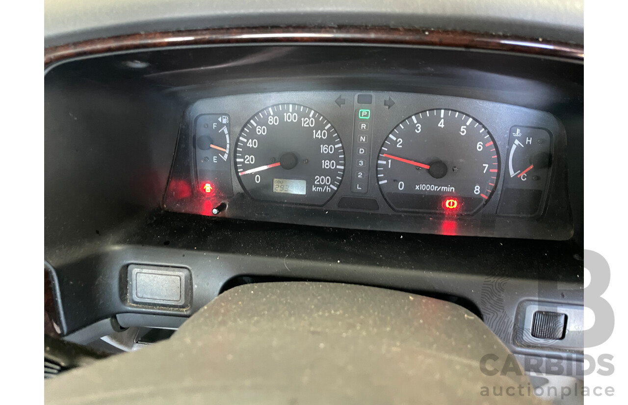 8/2001 Mitsubishi Challenger LS (4x4) PA-MY01 4d Wagon Black 3.0L