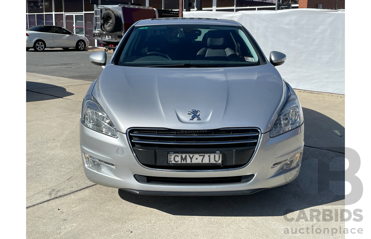 1/2013 Peugeot 508 Active 1.6T MY13 4d Sedan Silver 1.6L