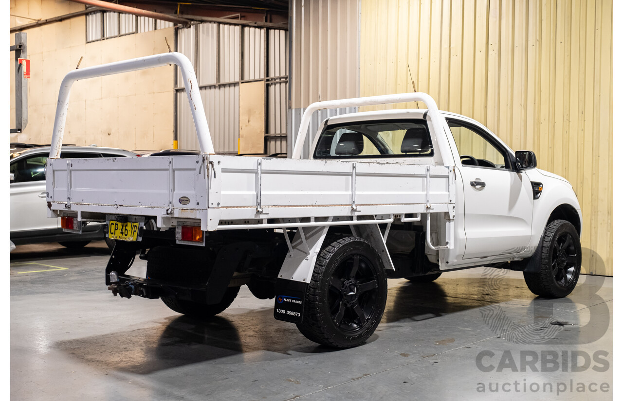 3/2015 Ford Ranger XL 2.2 Hi-Rider (4x2) PX 2d C/Chas White Turbo Diesel 2.2L