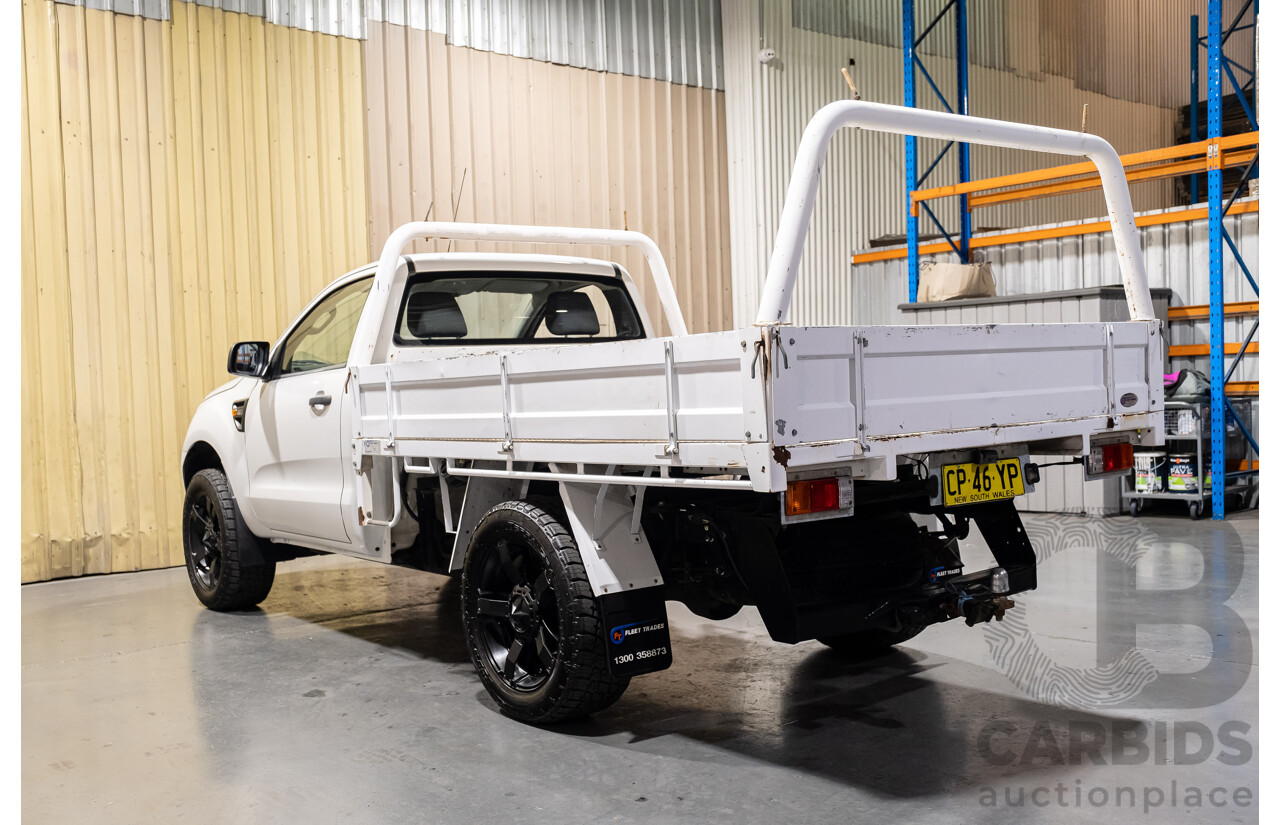 3/2015 Ford Ranger XL 2.2 Hi-Rider (4x2) PX 2d C/Chas White Turbo Diesel 2.2L