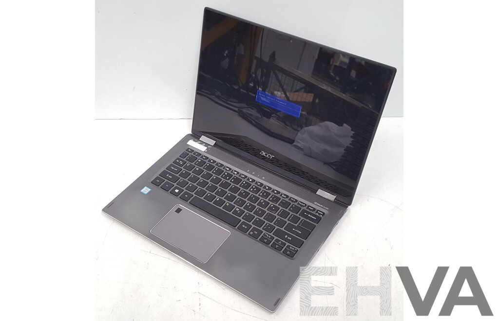 Acer (SP513-52N-58E1) Spin 5 Intel Core i5 (8250U) 1.60GHz-3.40GHz 4-Core CPU 13-Inch Convertible Touchscreen Laptop