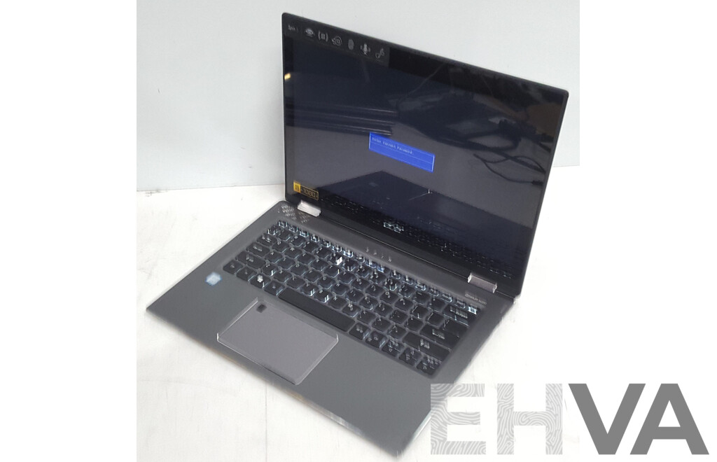 Acer (SP513-52N-58E1) Spin 5 Intel Core i5 (8250U) 1.60GHz-3.40GHz 4-Core CPU 13-Inch Convertible Touchscreen Laptop w/ Power Supply