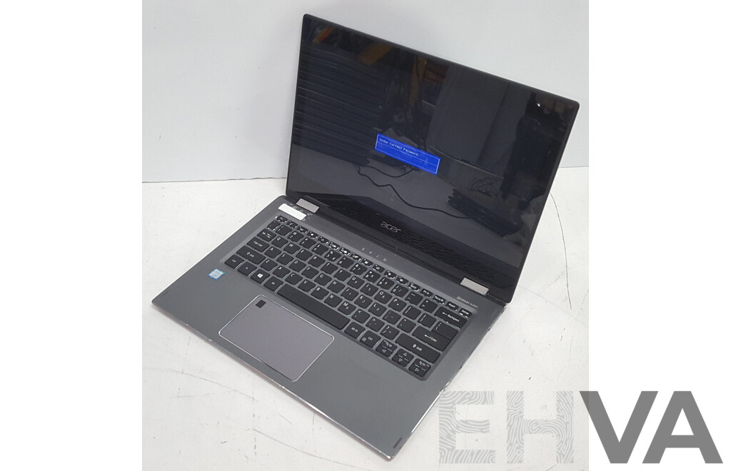 Acer (SP513-52N-58E1) Spin 5 Intel Core i5 (8250U) 1.60GHz-3.40GHz 4-Core CPU 13-Inch Convertible Touchscreen Laptop w/ Power Supply