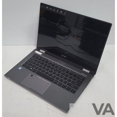Acer (SP513-52N-58E1) Spin 5 Intel Core i5 (8250U) 1.60GHz-3.40GHz 4-Core CPU 13-Inch Convertible Touchscreen Laptop w/ Power Supply