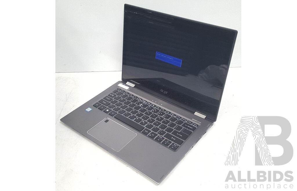 Acer (SP513-52N-58E1) Spin 5 Intel Core i5 (8250U) 1.60GHz-3.40GHz 4-Core CPU 13-Inch Convertible Touchscreen Laptop