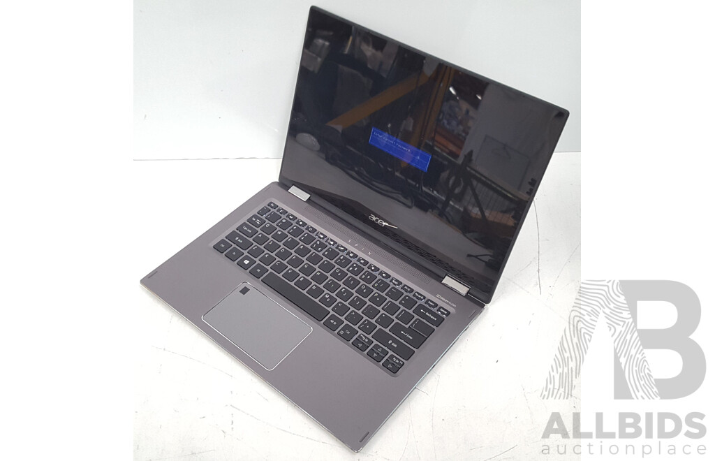 Acer (SP513-52N-58E1) Spin 5 Intel Core i5 (8250U) 1.60GHz-3.40GHz 4-Core CPU 13-Inch Convertible Touchscreen Laptop