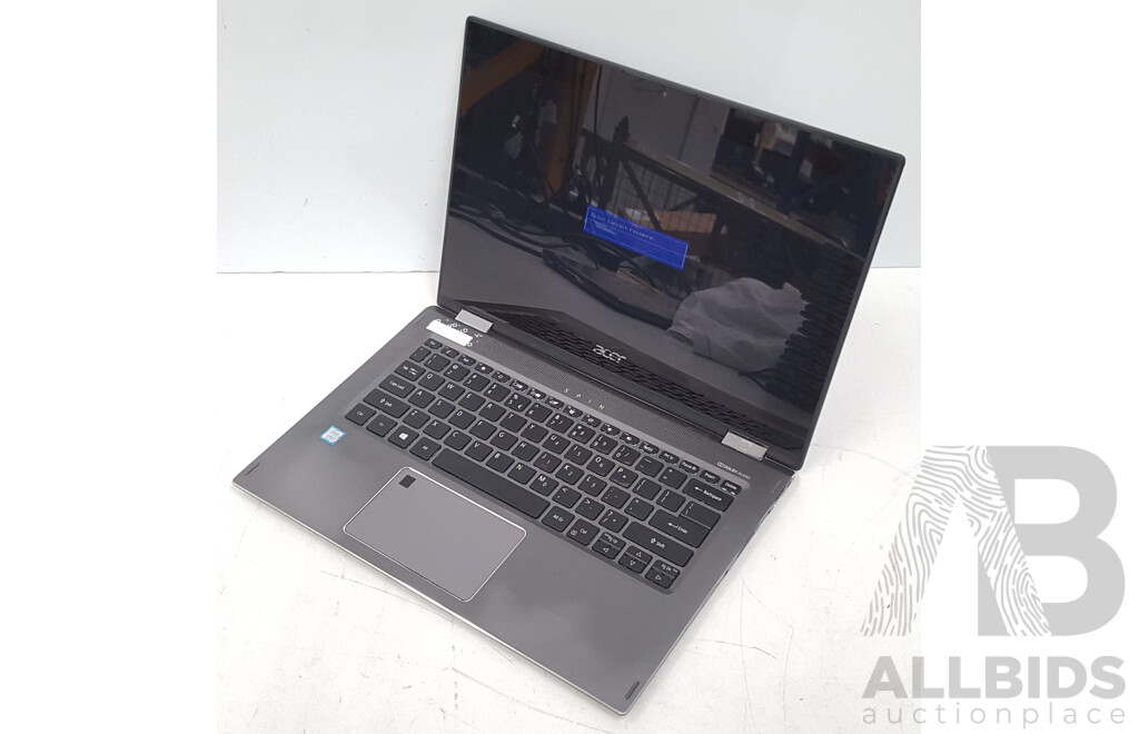 Acer (SP513-52N-58E1) Spin 5 Intel Core i5 (8250U) 1.60GHz-3.40GHz 4-Core CPU 13-Inch Convertible Touchscreen Laptop