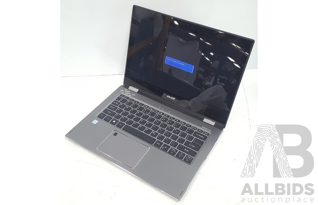 Acer (SP513-52N-58E1) Spin 5 Intel Core i5 (8250U) 1.60GHz-3.40GHz 4-Core CPU 13-Inch Convertible Touchscreen Laptop