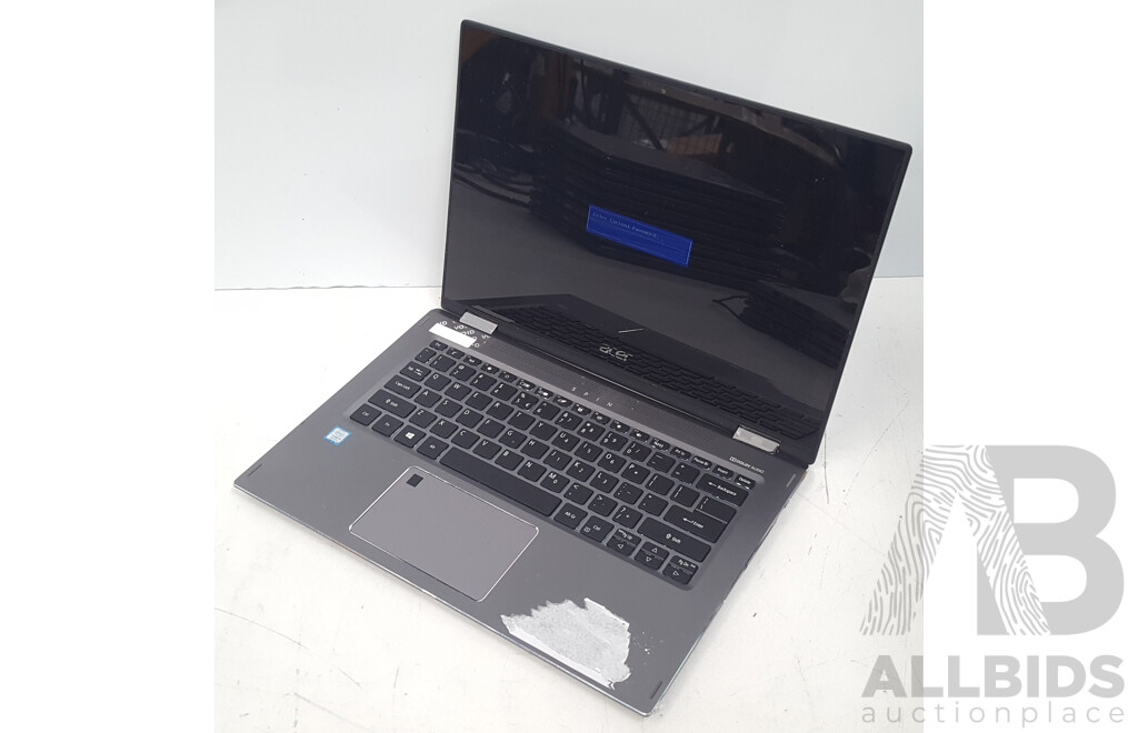 Acer (SP513-52N-58E1) Spin 5 Intel Core i5 (8250U) 1.60GHz-3.40GHz 4-Core CPU 13-Inch Convertible Touchscreen Laptop