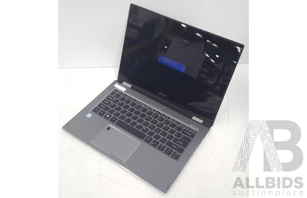 Acer (SP513-52N-58E1) Spin 5 Intel Core i5 (8250U) 1.60GHz-3.40GHz 4-Core CPU 13-Inch Convertible Touchscreen Laptop