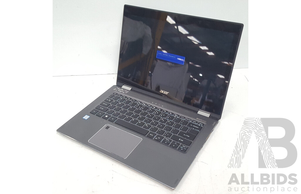 Acer (SP513-52N-58E1) Spin 5 Intel Core i5 (8250U) 1.60GHz-3.40GHz 4-Core CPU 13-Inch Convertible Touchscreen Laptop
