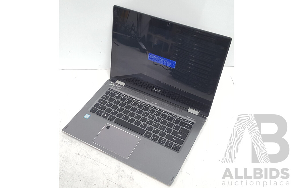 Acer (SP513-52N-58E1) Spin 5 Intel Core i5 (8250U) 1.60GHz-3.40GHz 4-Core CPU 13-Inch Convertible Touchscreen Laptop