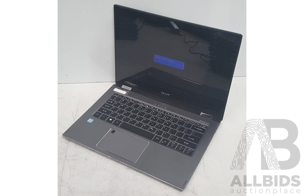 Acer (SP513-52N-58E1) Spin 5 Intel Core i5 (8250U) 1.60GHz-3.40GHz 4-Core CPU 13-Inch Convertible Touchscreen Laptop