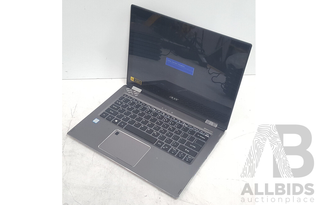 Acer (SP513-52N-58E1) Spin 5 Intel Core i5 (8250U) 1.60GHz-3.40GHz 4-Core CPU 13-Inch Convertible Touchscreen Laptop