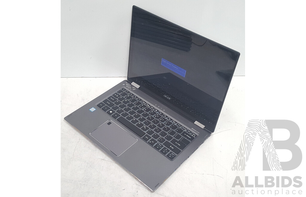 Acer (SP513-52N-58E1) Spin 5 Intel Core i5 (8250U) 1.60GHz-3.40GHz 4-Core CPU 13-Inch Convertible Touchscreen Laptop