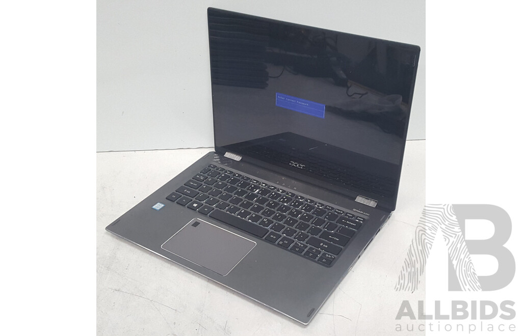 Acer (SP513-52N-58E1) Spin 5 Intel Core i5 (8250U) 1.60GHz-3.40GHz 4-Core CPU 13-Inch Convertible Touchscreen Laptop