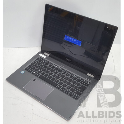 Acer (SP513-52N-58E1) Spin 5 Intel Core i5 (8250U) 1.60GHz-3.40GHz 4-Core CPU 13-Inch Convertible Touchscreen Laptop w/ Power Supply