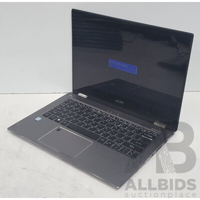 Acer (SP513-52N-58E1) Spin 5 Intel Core i5 (8250U) 1.60GHz-3.40GHz 4-Core CPU 13-Inch Convertible Touchscreen Laptop