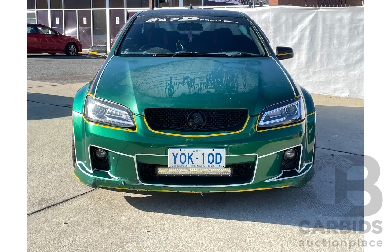 12/2009 Holden Commodore SV6 VE MY09.5 Utility Green 3.6L