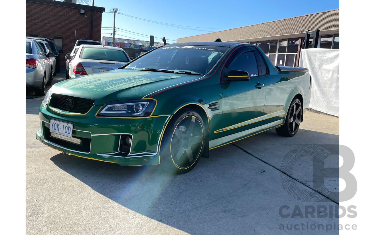 12/2009 Holden Commodore SV6 VE MY09.5 Utility Green 3.6L