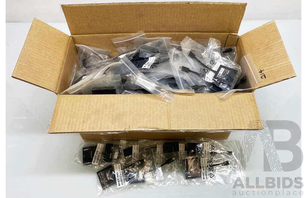 Box of Assorted Toshiba Multiport Adaptor