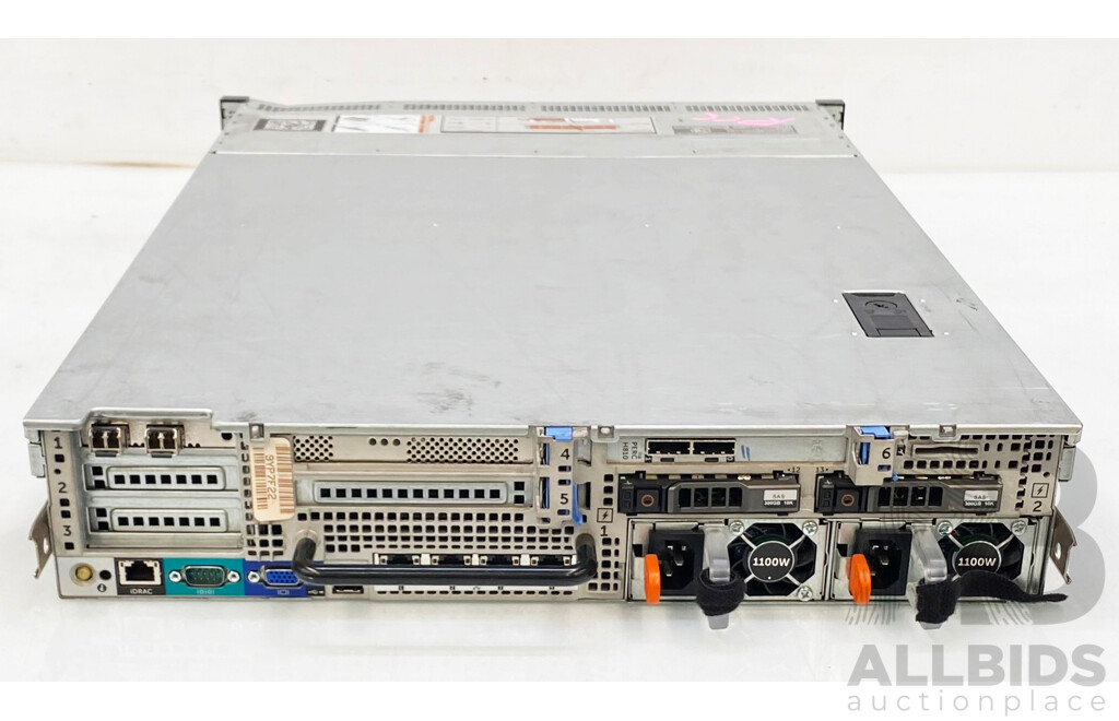 Dell PowerEdge R720xd Dual Intel Xeon (E5-2670) 2.60GHz-3.30GHz 8-Core CPU 2RU Server W/ 96GB DDR3 & 44TB Storage