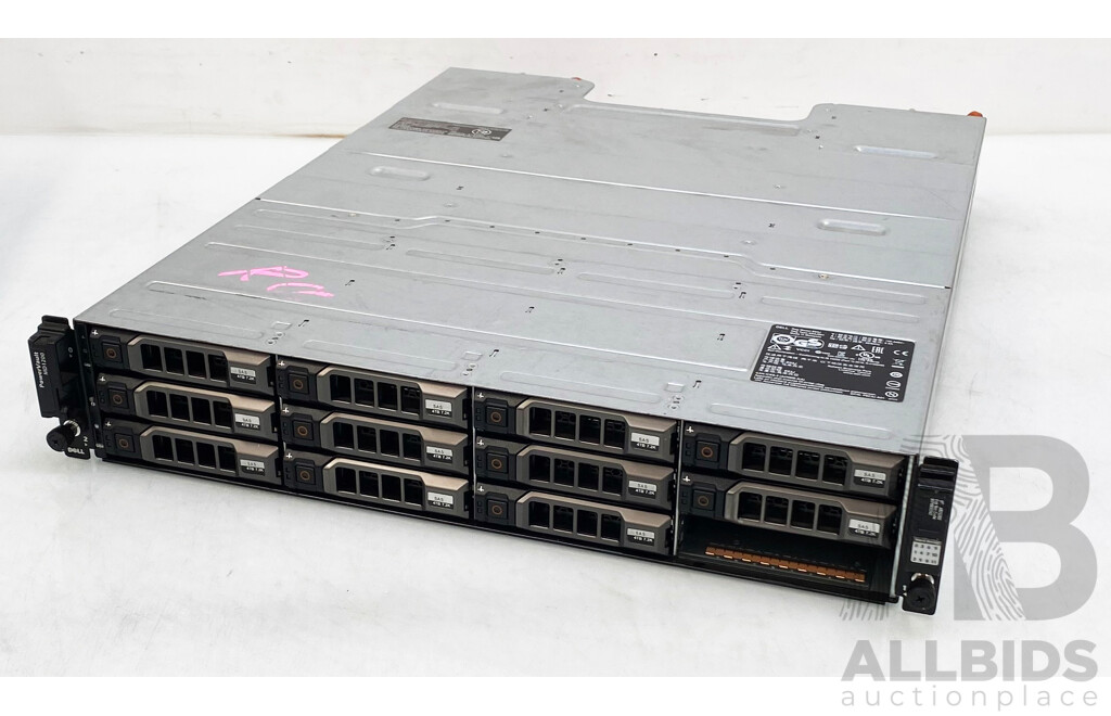 Dell (E03J) Powervault MD1200 SAS Storage Arrays W/ 44TB Storage
