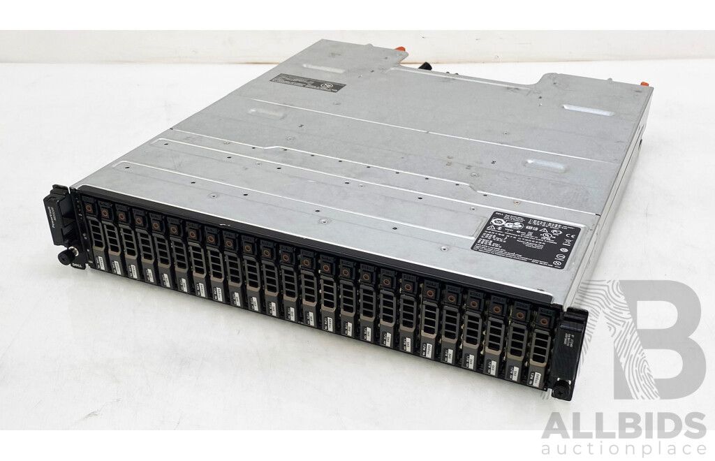 Dell (E04J) PowerVault MD3220 24 Bay Hard Drive Array W/ 27.6TB of Total Storage