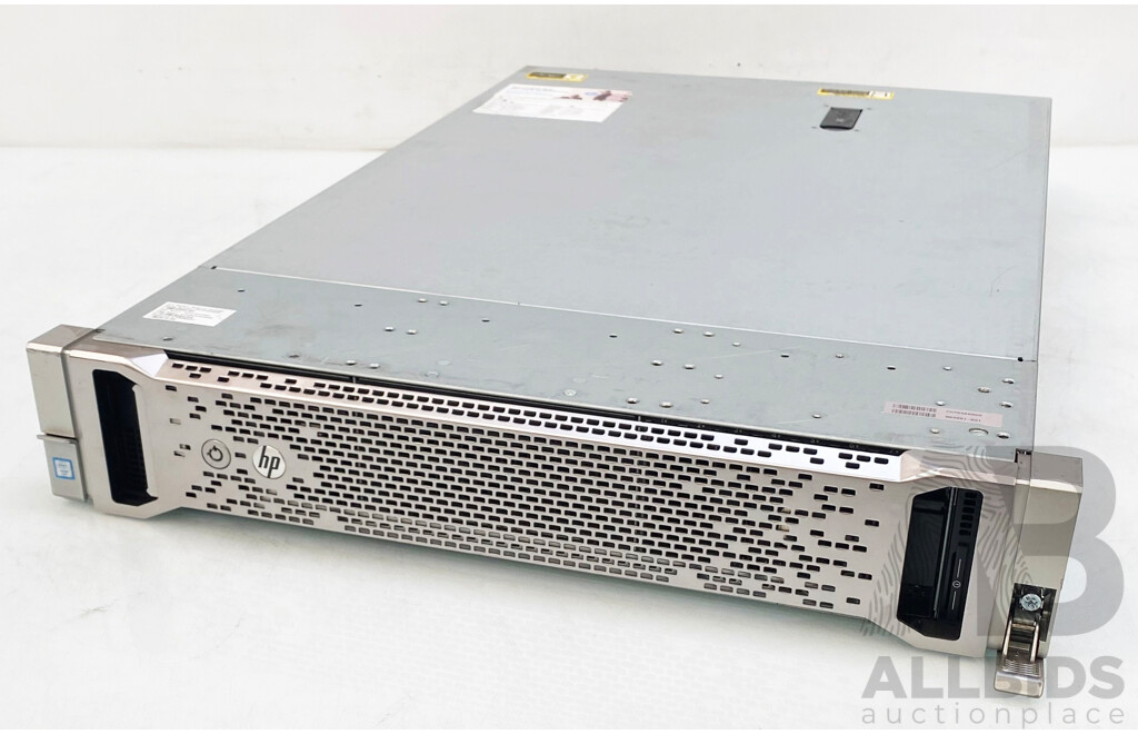 HP ProLiant DL380 Gen9 Dual Intel Xeon (E5-2690 V3) 2.6GHz-3.5GHz 12-Core CPU 2RU Server W/ 128GB DDR4