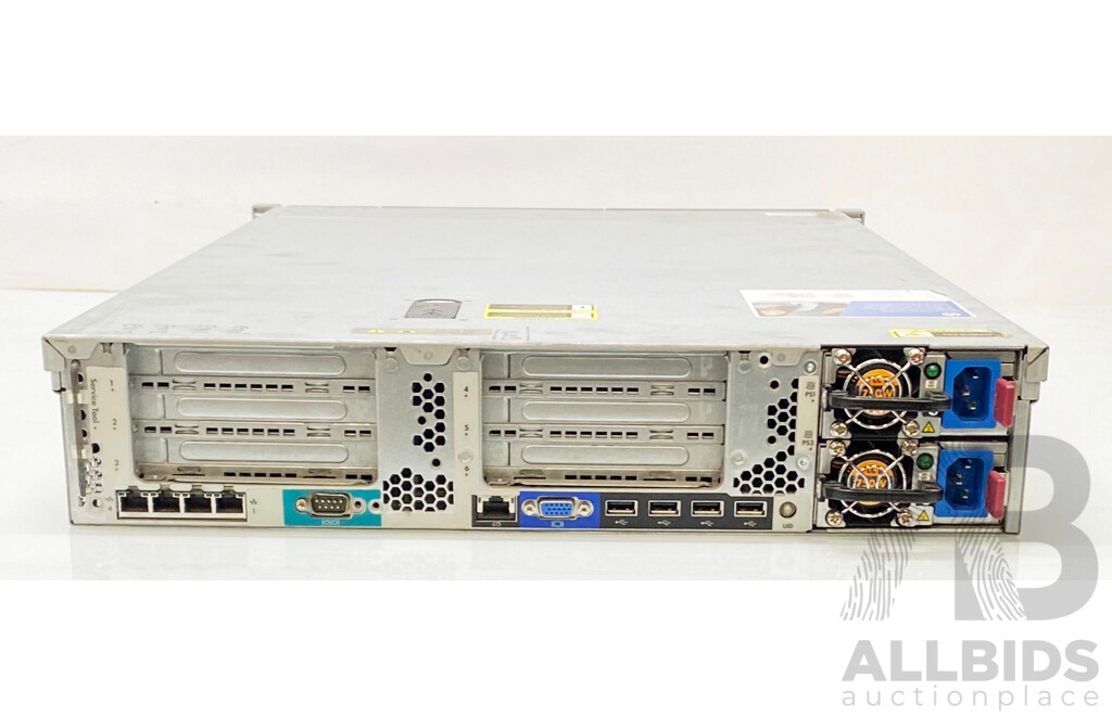 HP ProLiant DL385p Gen8 Dual AMD Opteron (OS6238WKTCGGU) 2.6GHz-3.2GHz 12-Core CPU 2RU Server W/ 64GB DDR3