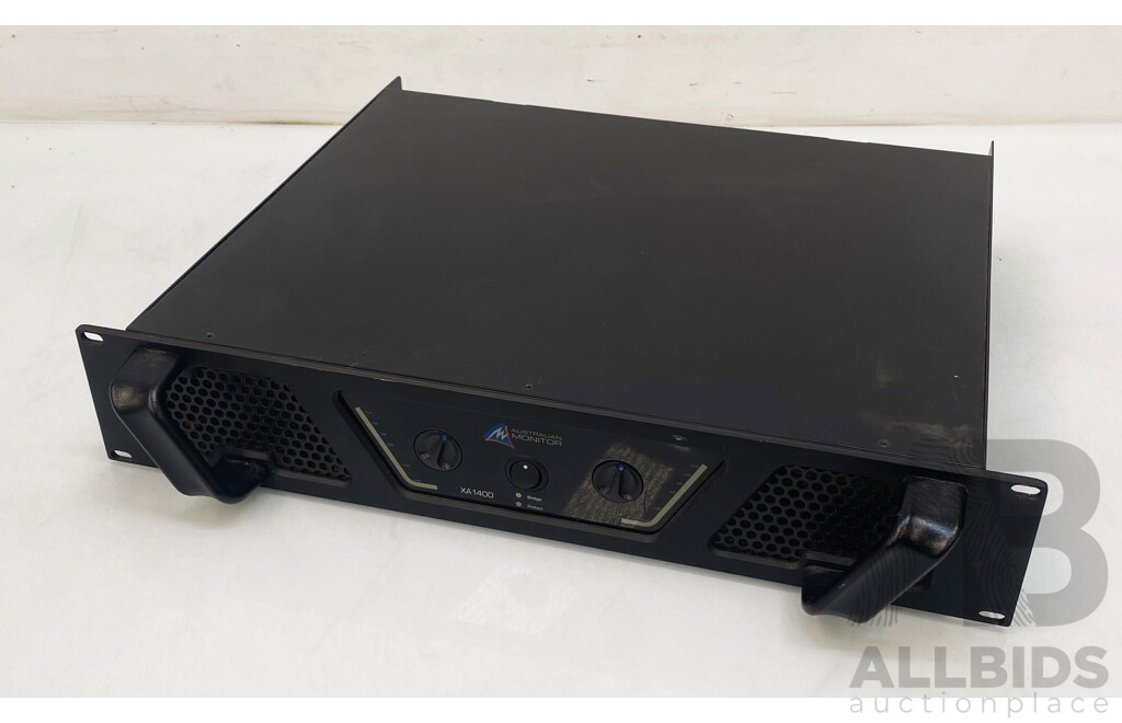 Australian Monitor XA1400 Dual Channel Power Amplifier