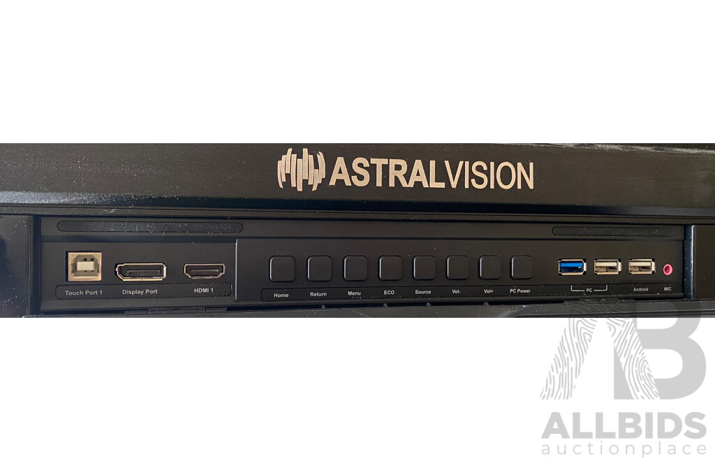 AstralVision (AVSU75) 75-Inch 4K Touchscreen Display