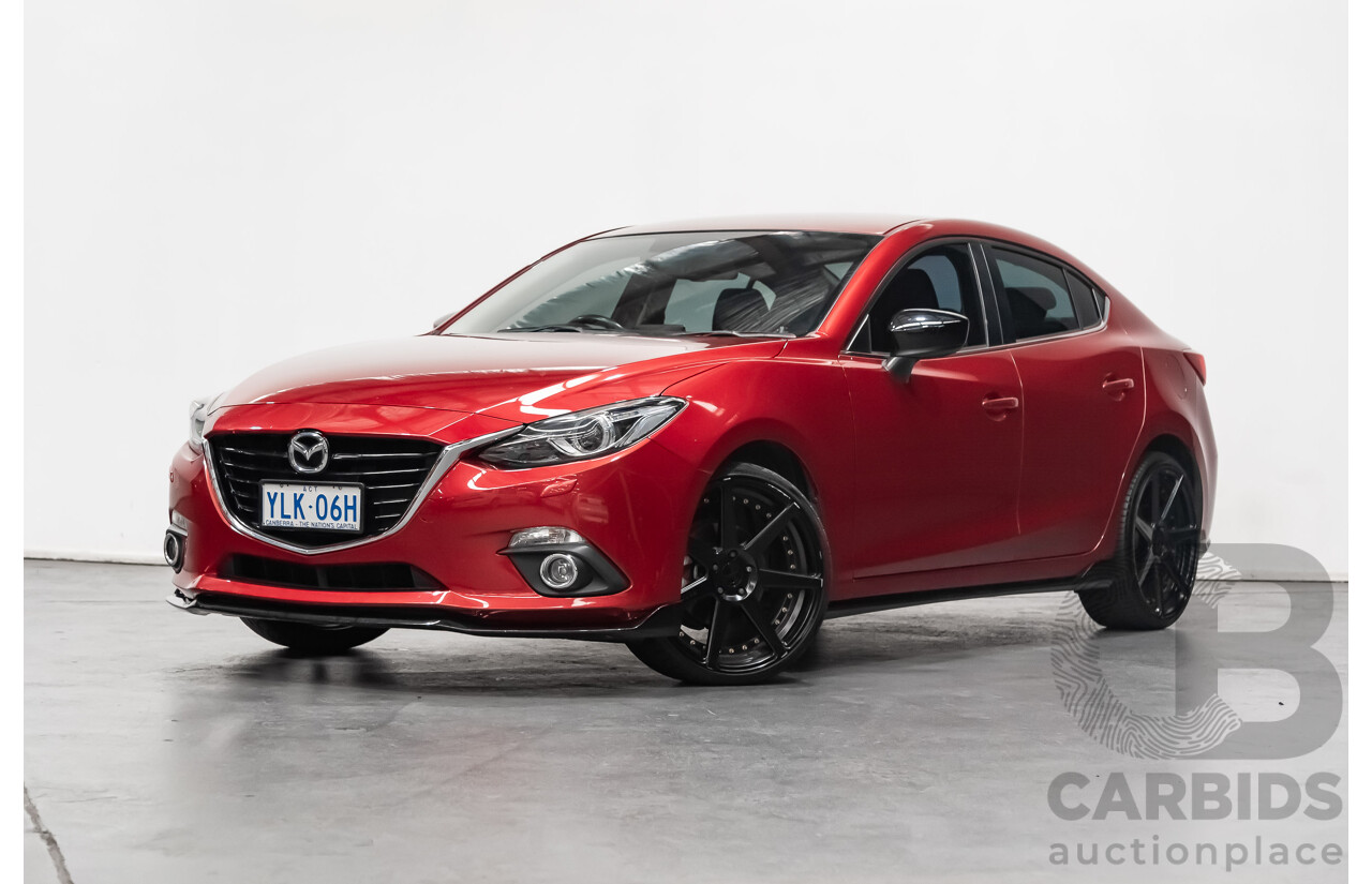 5/2016 Mazda 3 SP25 GT BM 4d Sedan Red 2.5L