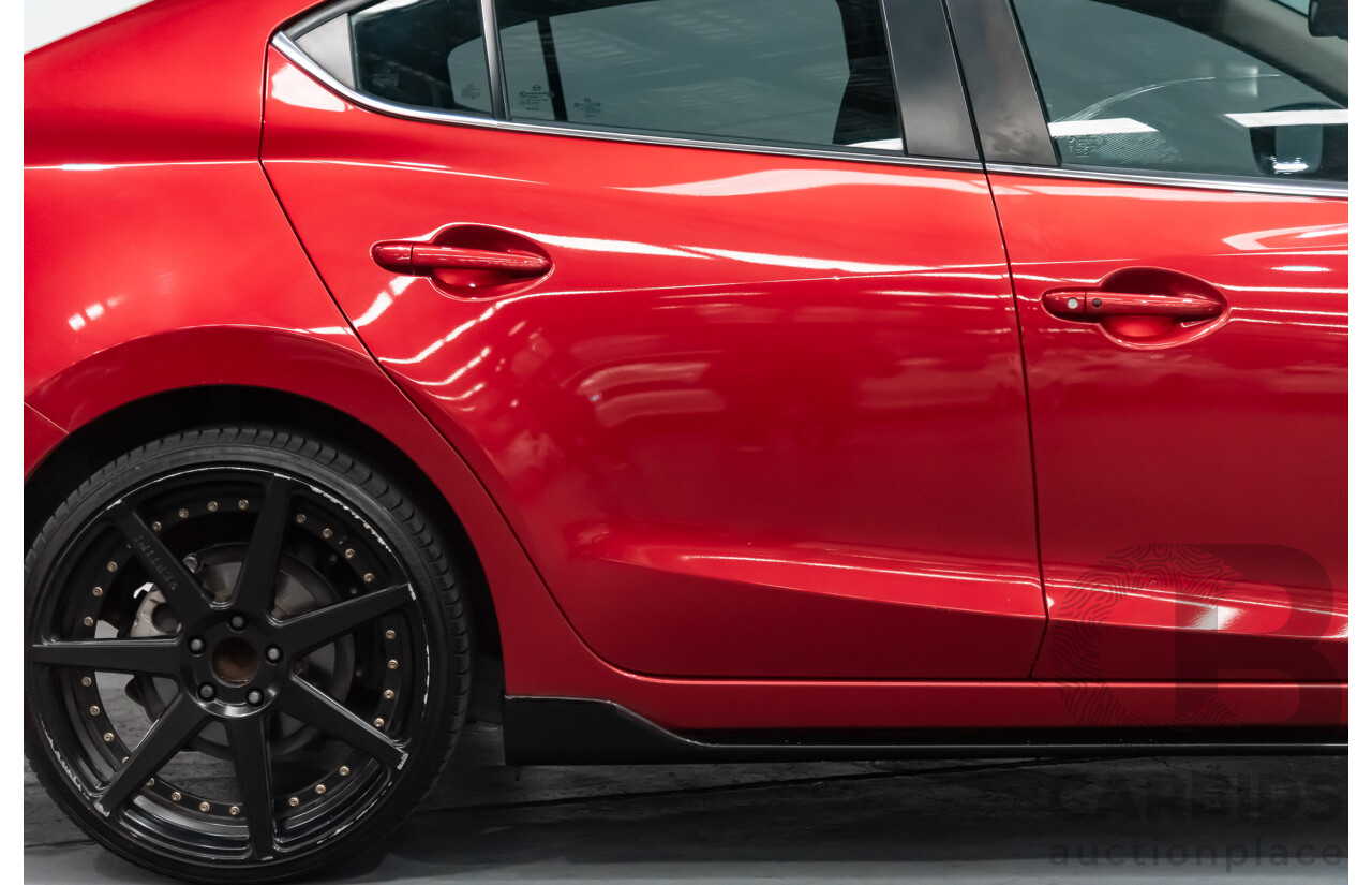 5/2016 Mazda 3 SP25 GT BM 4d Sedan Red 2.5L