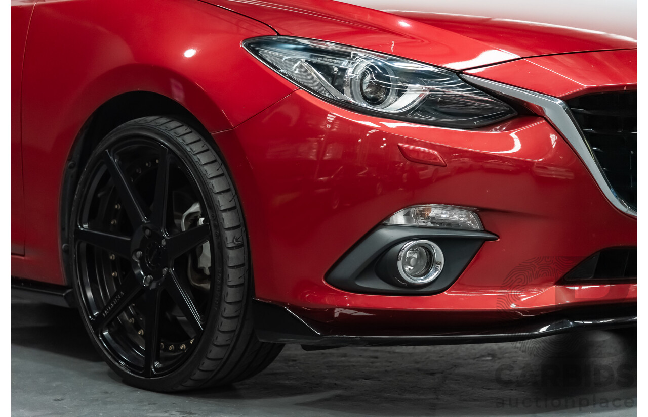 5/2016 Mazda 3 SP25 GT BM 4d Sedan Red 2.5L