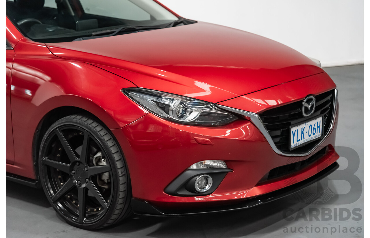 5/2016 Mazda 3 SP25 GT BM 4d Sedan Red 2.5L
