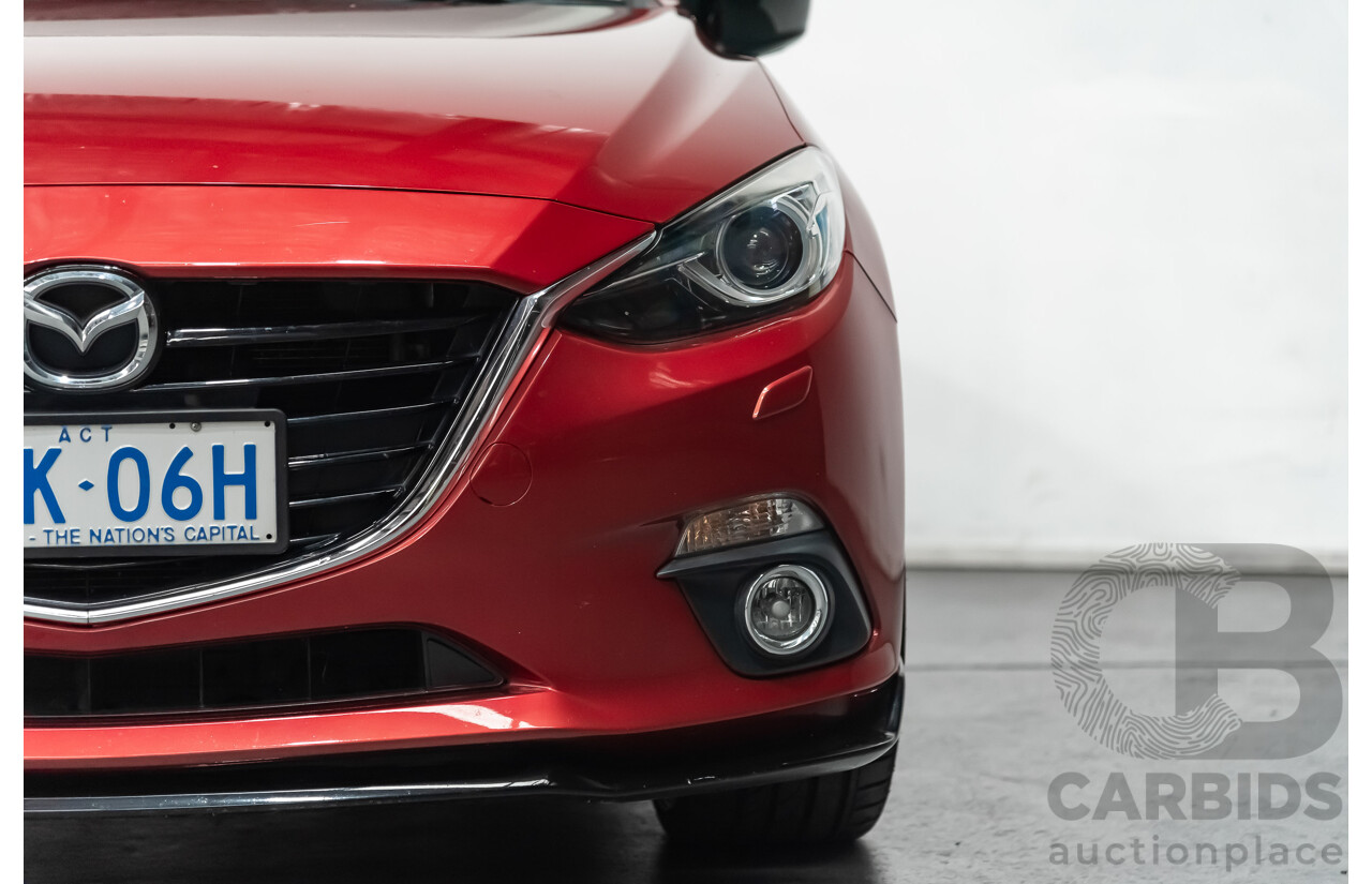 5/2016 Mazda 3 SP25 GT BM 4d Sedan Red 2.5L