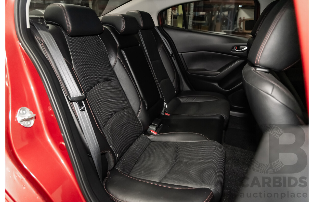 5/2016 Mazda 3 SP25 GT BM 4d Sedan Red 2.5L