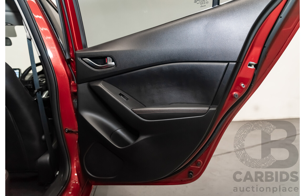 5/2016 Mazda 3 SP25 GT BM 4d Sedan Red 2.5L